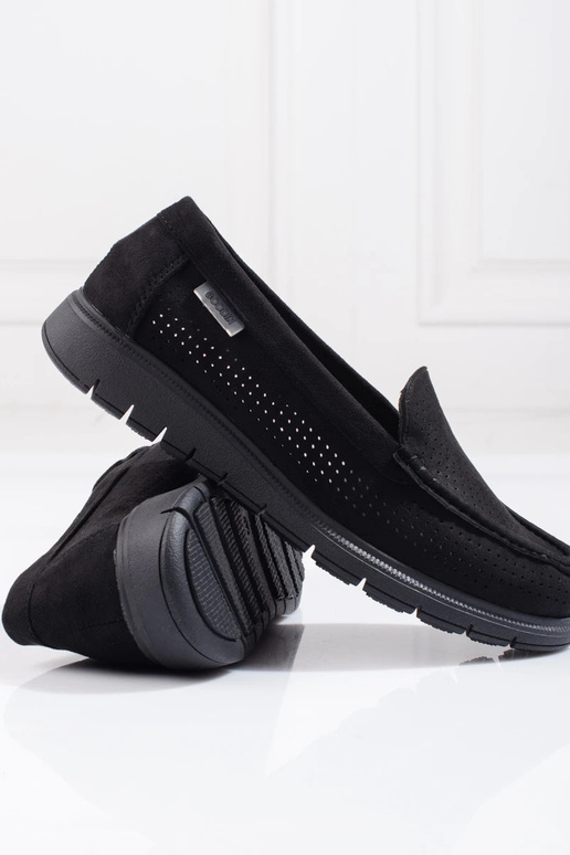 mocassini da donna neri Shelovet