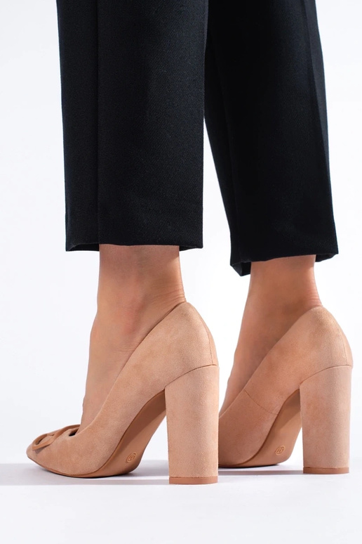 Scarpe con tacco Vinceza in camoscio...