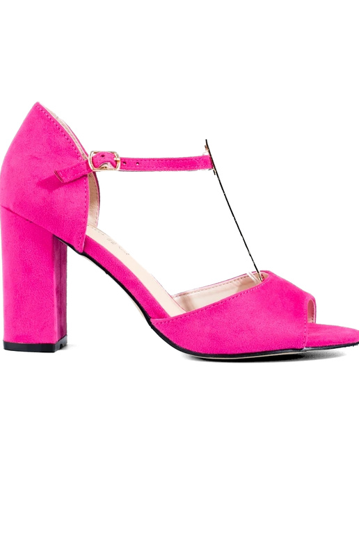 sandali rosa con tacco alto Shelovet sandali rosa con tacco alto Shelovet