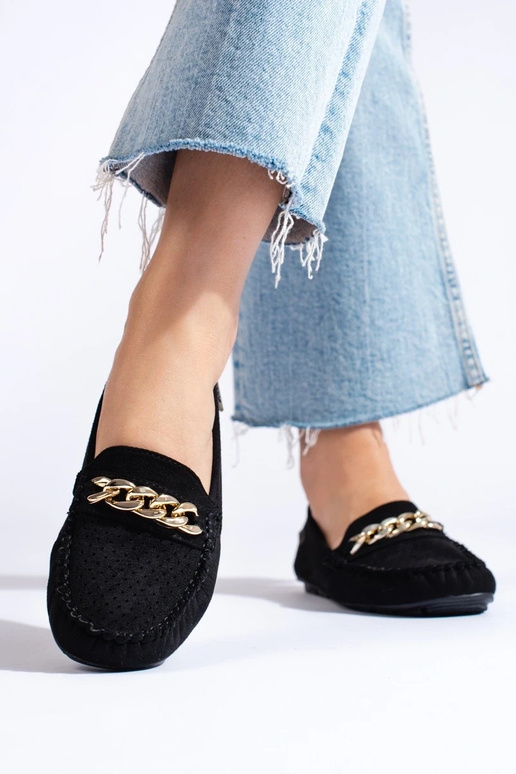 mocassini con elementi traforati con... mocassini con elementi traforati con...