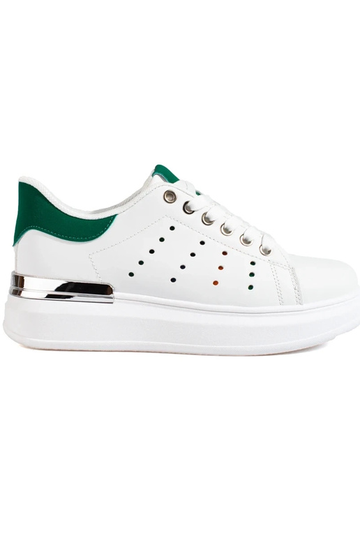 Scarpe modello sneakers bianche con...