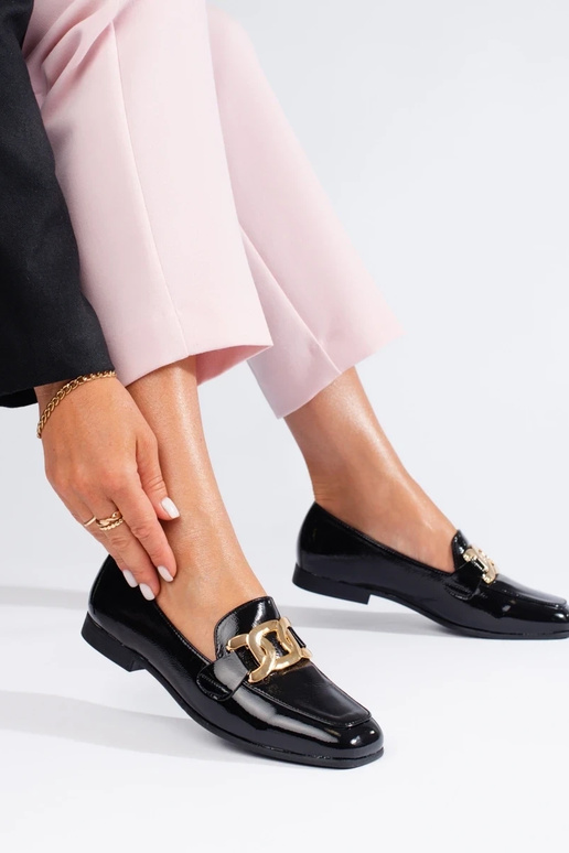 Stivaletti da donna neri effetto... Stivaletti da donna neri effetto...