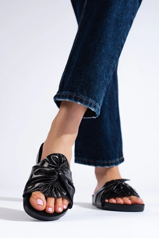 Pantofole colore nero Shelovet Pantofole colore nero Shelovet