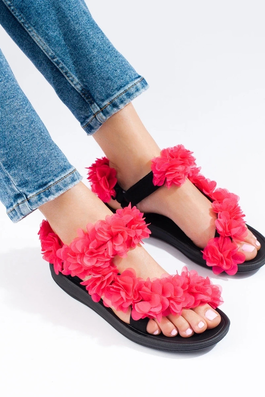 sandali Shelovet rosa brillante sandali Shelovet rosa brillante