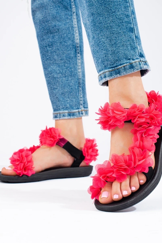 sandali Shelovet rosa brillante sandali Shelovet rosa brillante