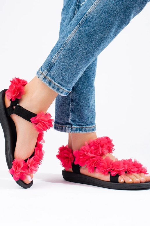 sandali Shelovet rosa brillante sandali Shelovet rosa brillante