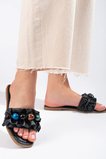 Pantofole colore nero Shelovet 2