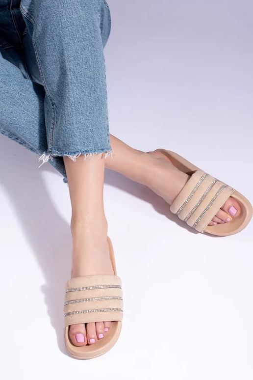 Pantofole beige Shelovet