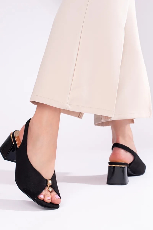 Sandali Shelovet in camoscio con...