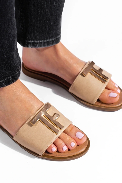 Pantofole Potocki beige