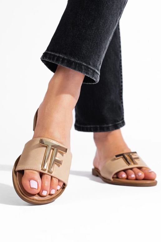 Pantofole Potocki beige