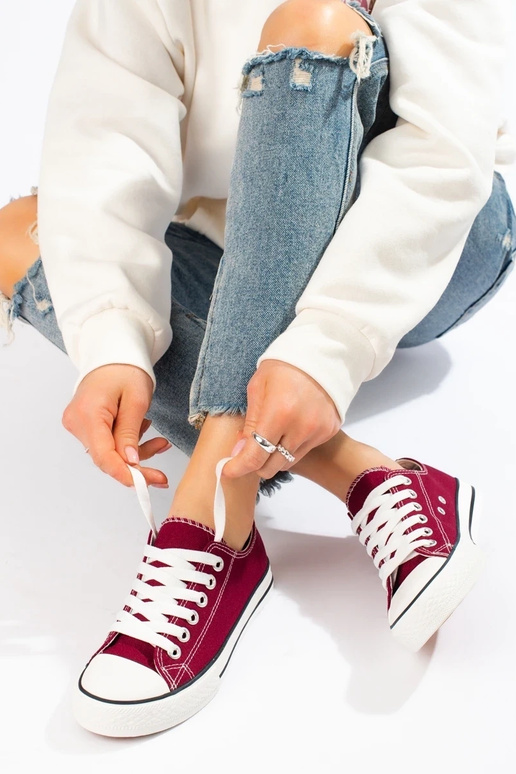 scarpe colore bordeaux Shelovet