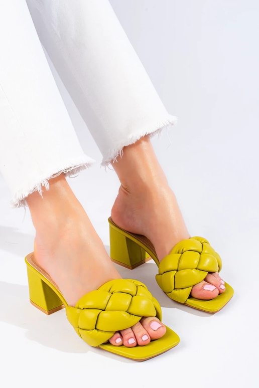 pantofole verdi Shelovet