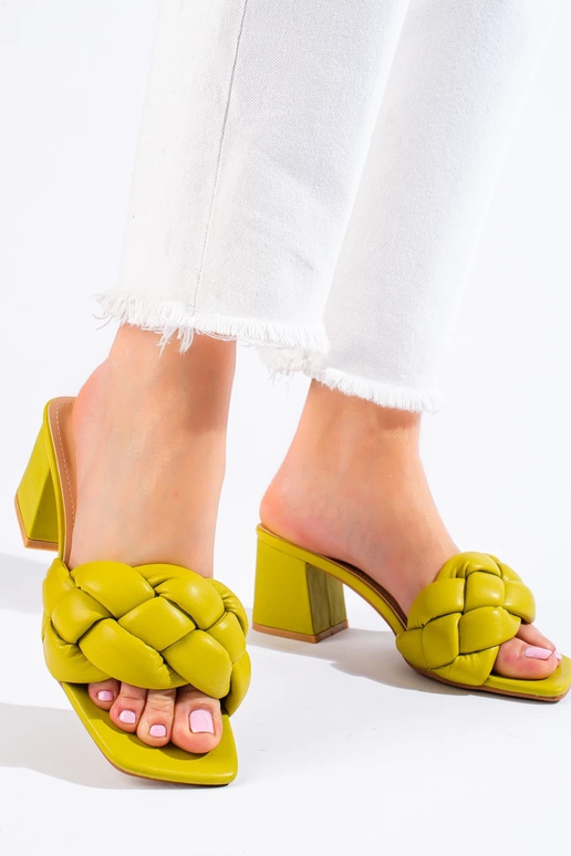 pantofole verdi Shelovet