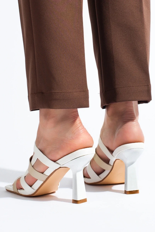 Pantofole bianche Shelovet