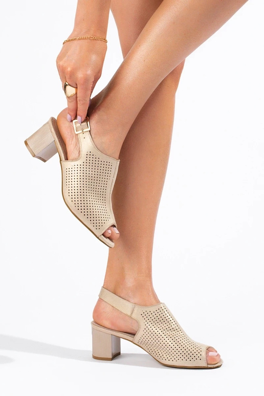 Sandali Shelovet in camoscio