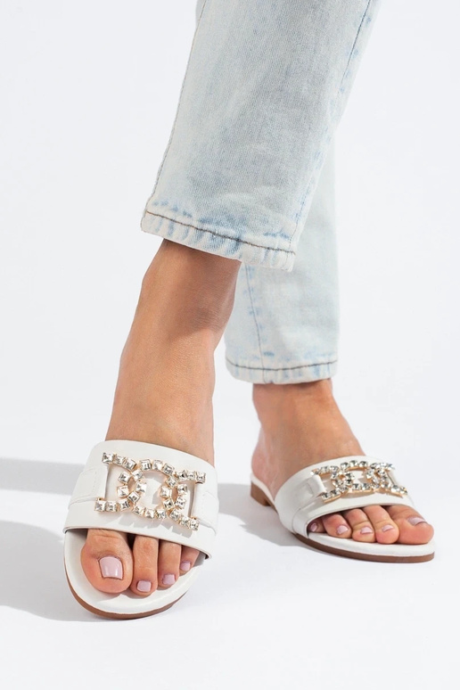 Pantofole bianche Shelovet