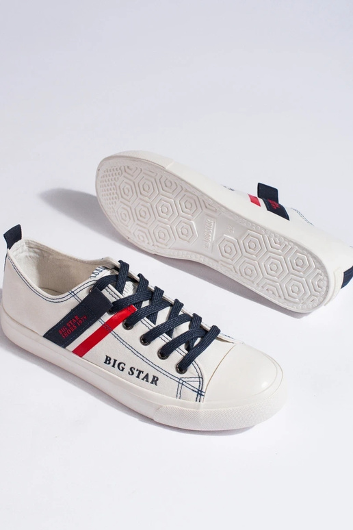 scarpe bianche ecopelle BIG STAR...