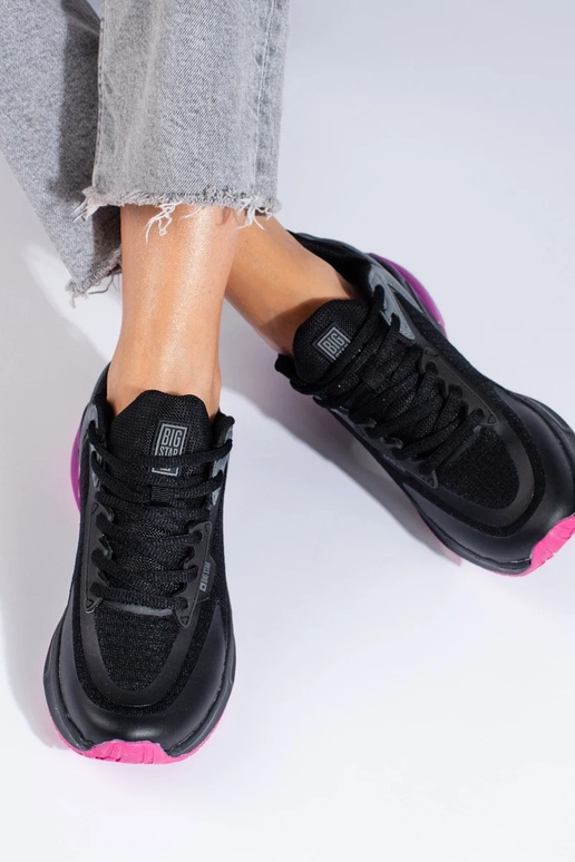 scarpe sportive nere BIG STAR LL274335