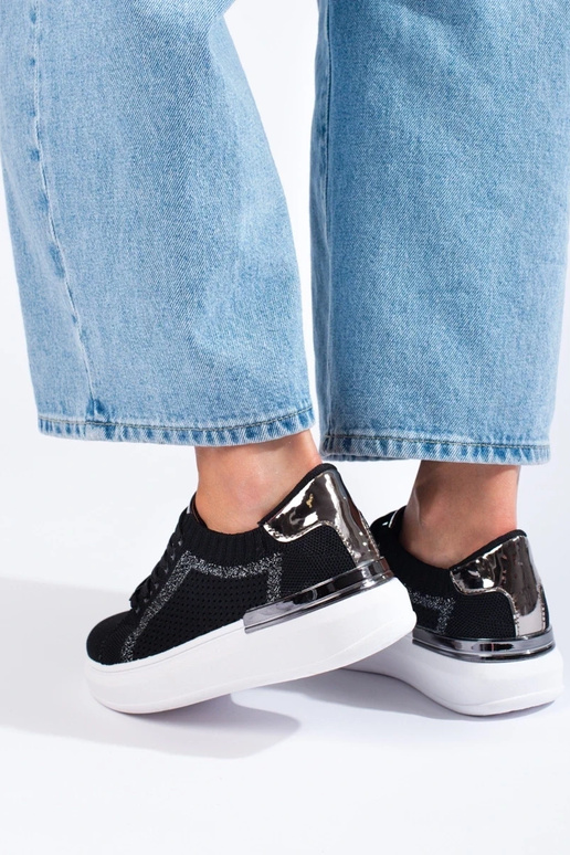 scarpe in tessuto con plateau... scarpe in tessuto con plateau...