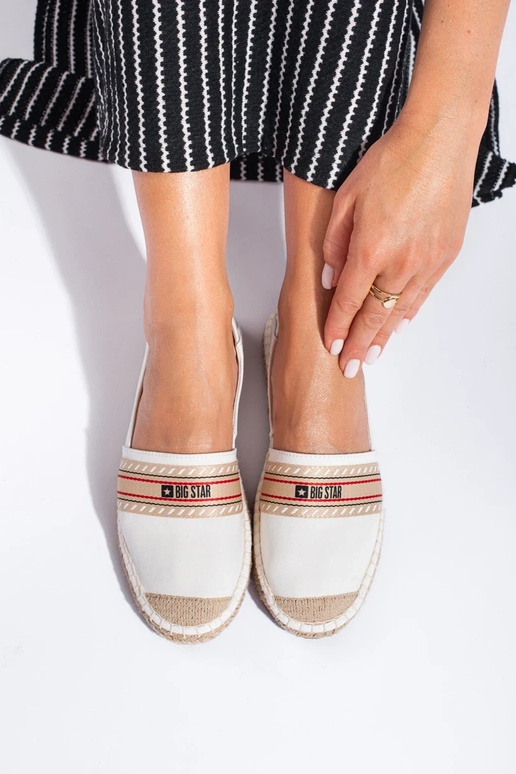 espadrillas bianche BIG STAR LL274893