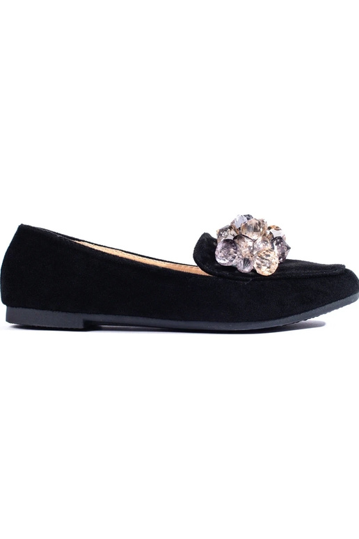 scarpe modello lords in camoscio nero...