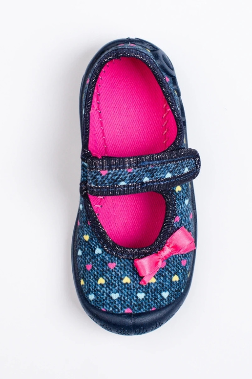 Pantofole per bambini con cuori Shelovet
