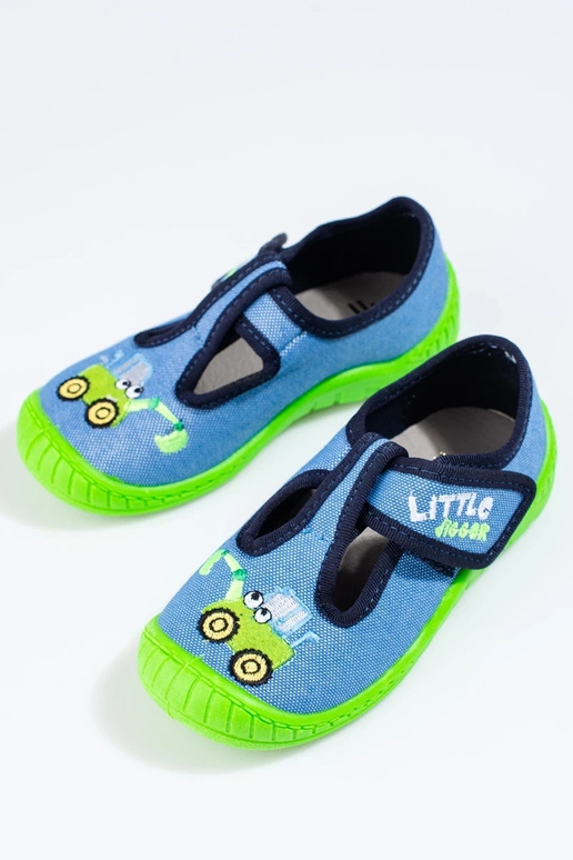 Pantofole blu Shelovet