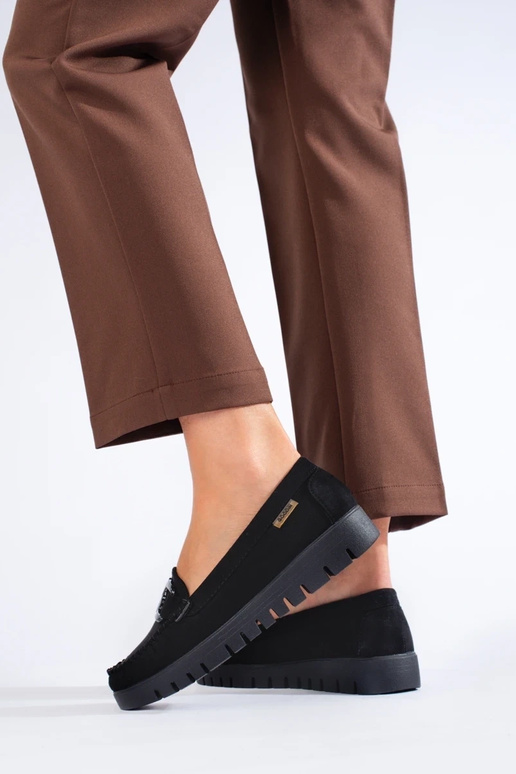 Mocassini con tacco grosso Shelovet... Mocassini con tacco grosso Shelovet...