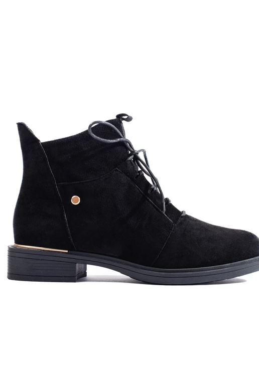 Scarpe in camoscio da donna nere