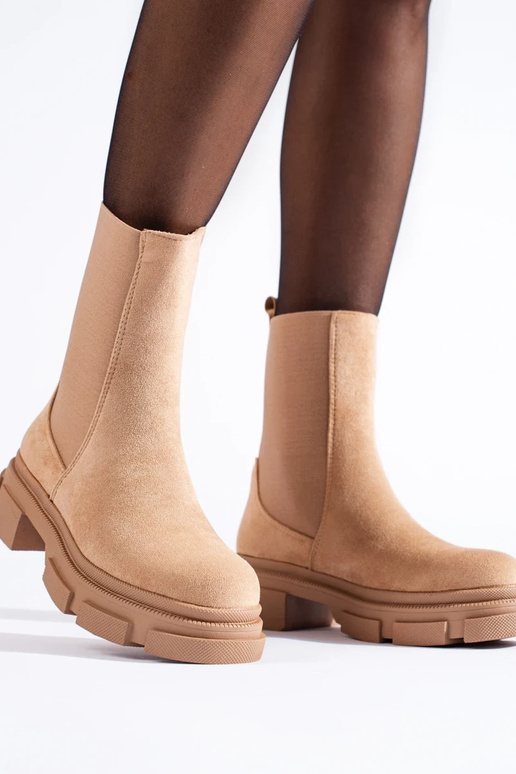 Stivali Scarpe da donna in camoscio...