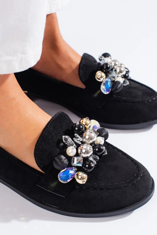 scarpe nere modello Lords con...