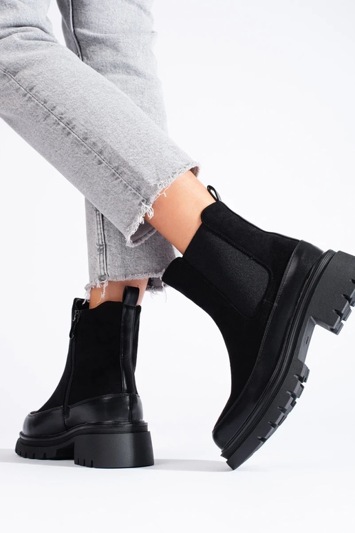 Stivaletti Chelsea in pelle...