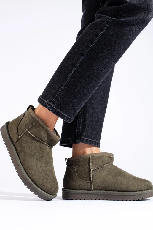 Stivali da neve da donna color kaki