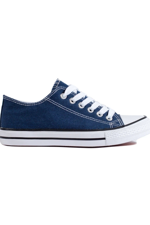 Scarpe blu modello classico