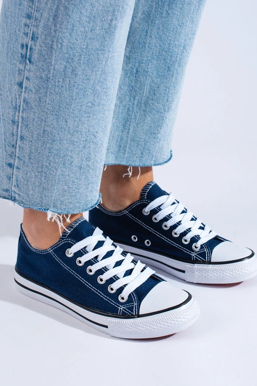 Scarpe blu modello classico