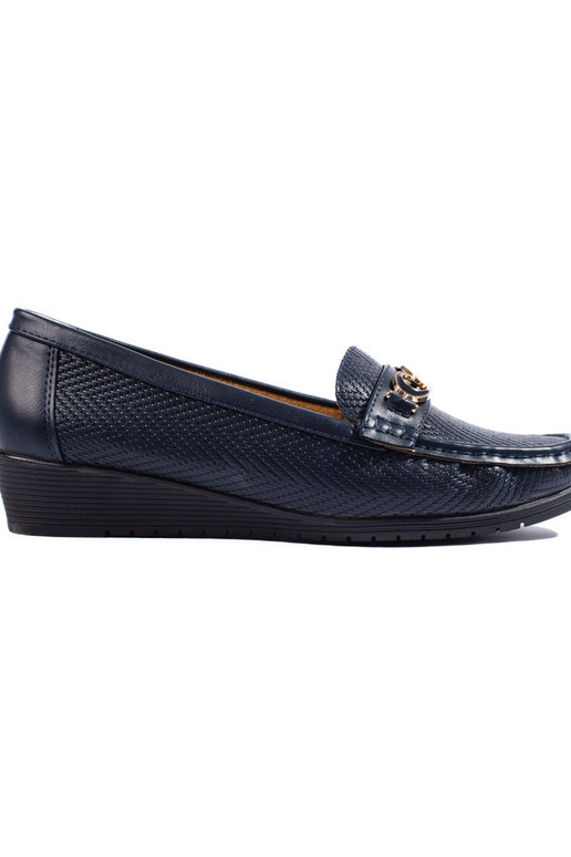 mocassini da donna blu navy