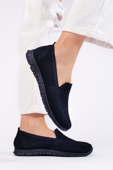 Scarpe slip-on blu del... 2