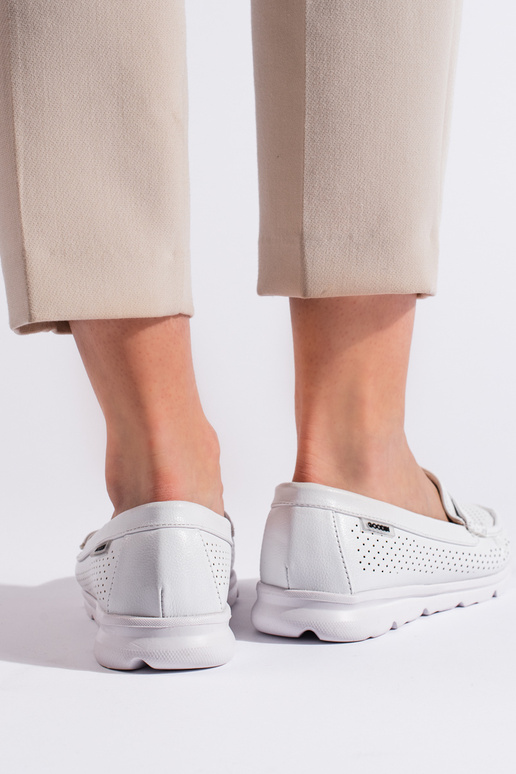 mocassini da donna bianchi