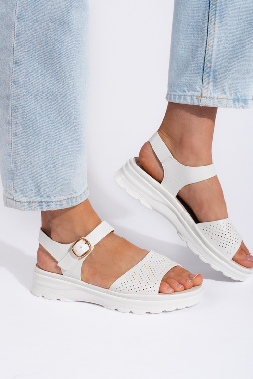 Sandali bianchi comodi da donna