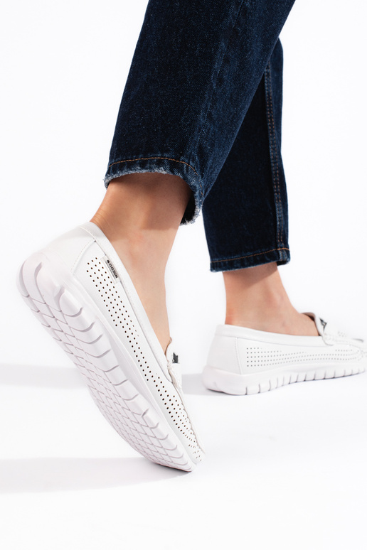 con elementi traforati, mocassini da...