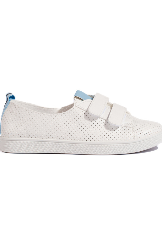 Scarpe da donna in colore bianco y