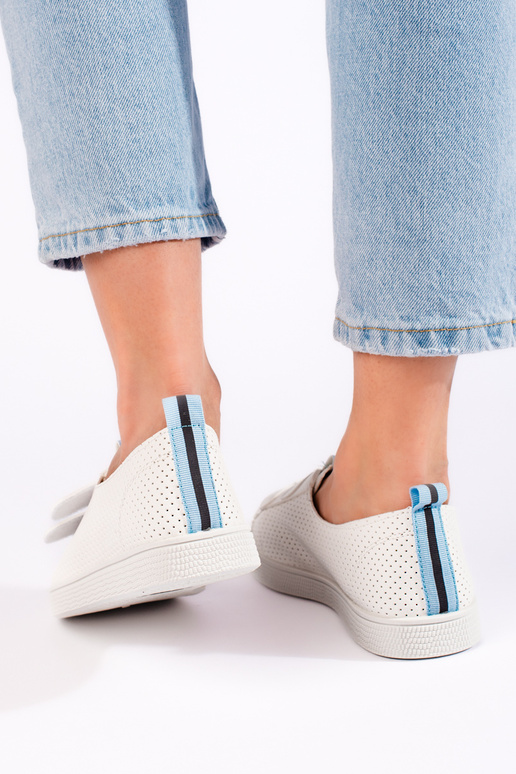 Scarpe da donna in colore bianco y