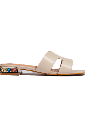 Pantofole beige