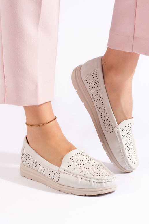 con elementi traforati, mocassini da...