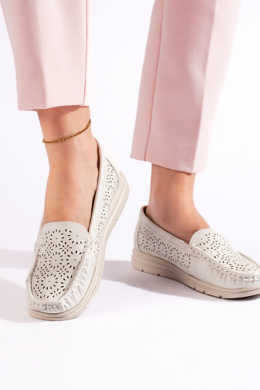 con elementi traforati, mocassini da...