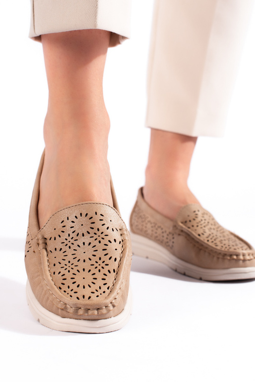 con elementi traforati, mocassini da...