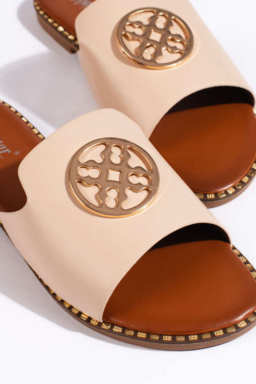 Pantofole beige