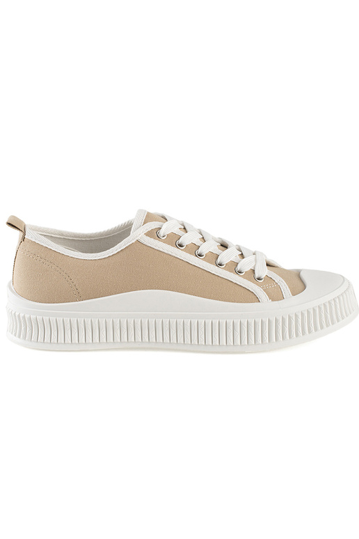 beige Scarpe da donna con plateau beige Scarpe da donna con plateau