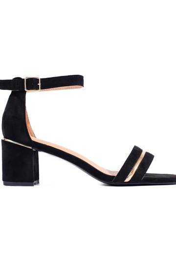 sandali con tacco in...